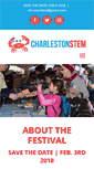 Mobile Screenshot of charlestonstemfest.org
